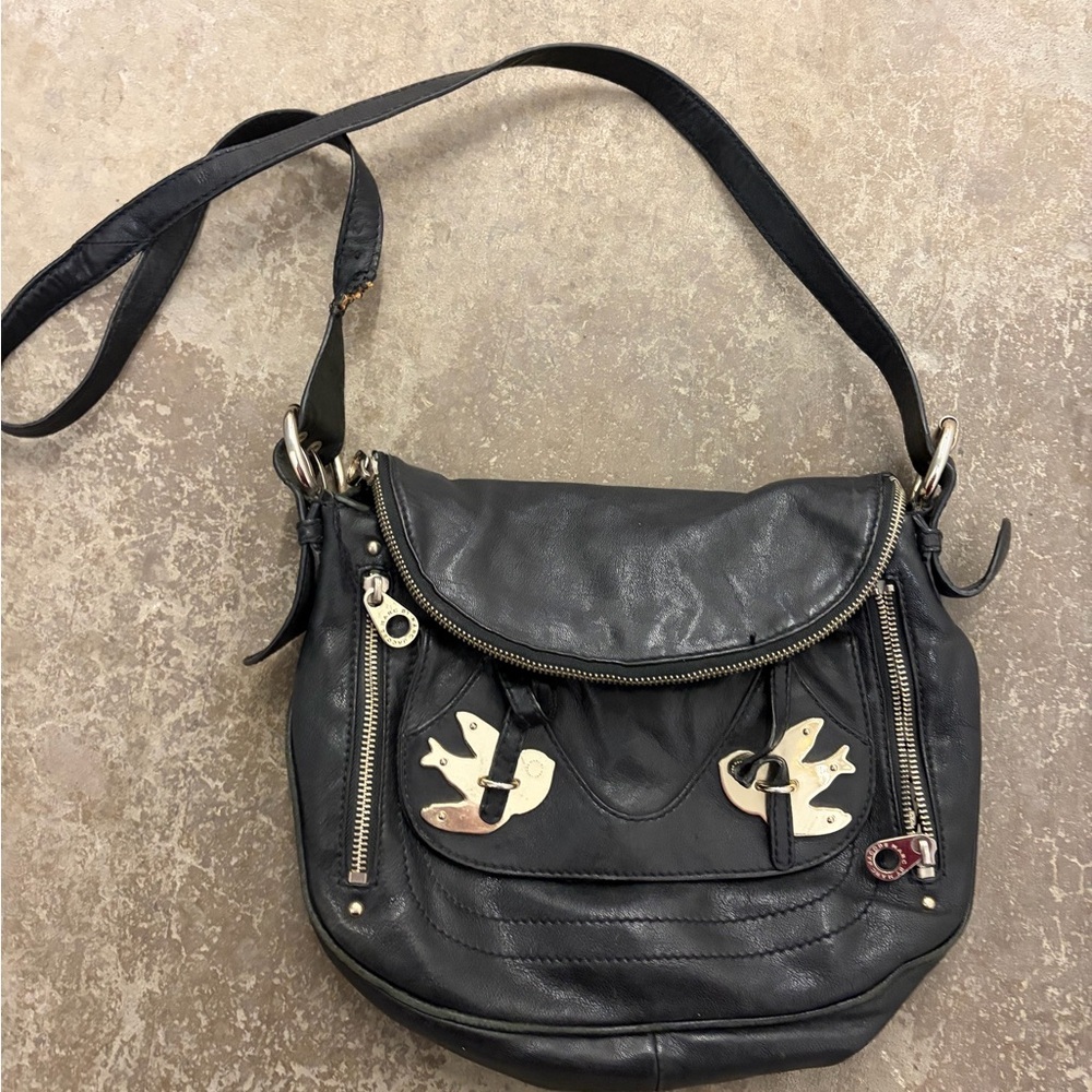 Marc Jacobs birds crossbody bag petal to the metal